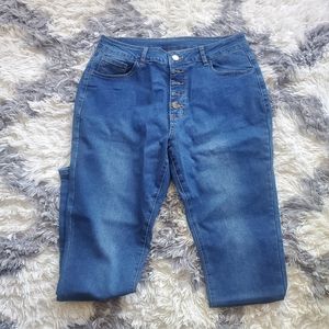 Highwaisted tummy control denim